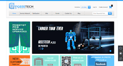 Desktop Screenshot of geeetech.com